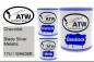 Preview: Chevrolet, Blade Silver Metallic, 17U / WA636R: 1L Lackdose + 1L Klarlack + 500ml Härter - Set, von ATW Autoteile West.
